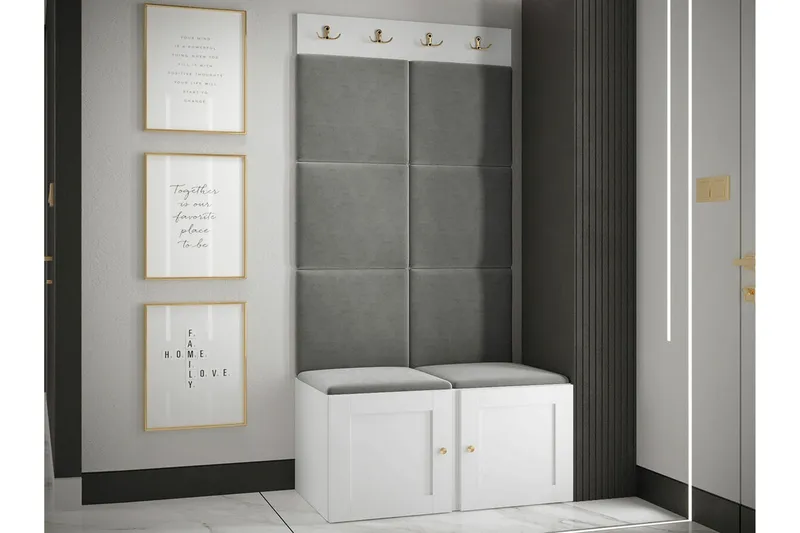 Dunvegan Highboard White - Products - Förvaring - Skåp - Förvaringsskåp