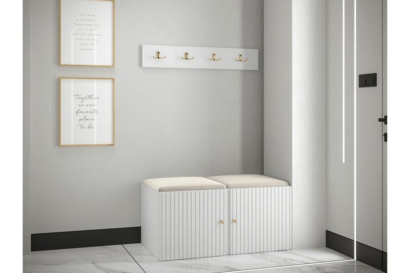 Dunvegan Highboard White - Products - Förvaring - Skåp - Förvaringsskåp