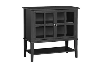 Franklin Förvaringsskåp 80x40 cm Svart - Dorel Home - Products - Förvaring - Skåp - Förvaringsskåp