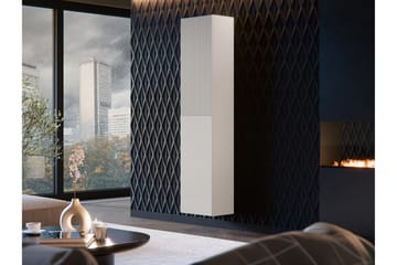 Kangana Vitrinskåp 40x180 cm - Beige - Products - Förvaring - Skåp - Vitrinskåp