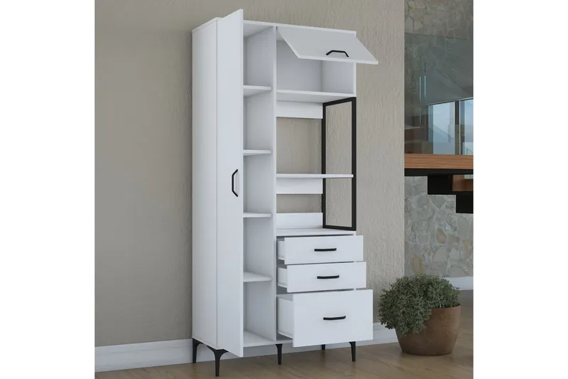 Manorma Highboard - Vit - Products - Förvaring - Skåp - Förvaringsskåp