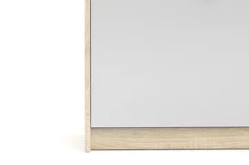 Shoey Skoskåp 4 Fack - Trä/natur/Vit - Products - Förvaring - Skåp - Förvaringsskåp