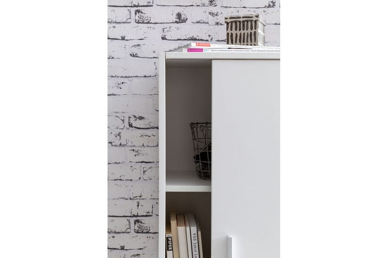 Sideboard Wohnling Melaminbelagd MDF-skjutdörrar Modern - Products - Förvaring - Skåp - Förvaringsskåp