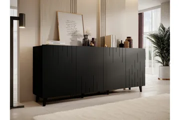 Strontian Highboard Scandinavian Choice Black - Products - Förvaring - Skåp - Förvaringsskåp