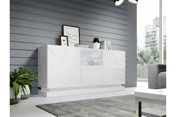 Strontian Highboard Scandinavian Choice White - Products - Förvaring - Skåp - Förvaringsskåp
