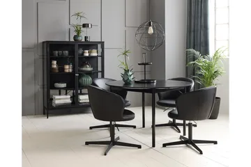 Umbri Highboard 110x140 cm - Svart - Products - Förvaring - Skåp - Förvaringsskåp