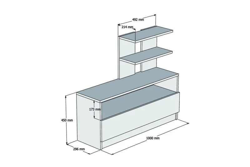 Puqa Design Skoförvaring - Valnöt - Products - Förvaring - Skoförvaring - Skohylla & skoställ
