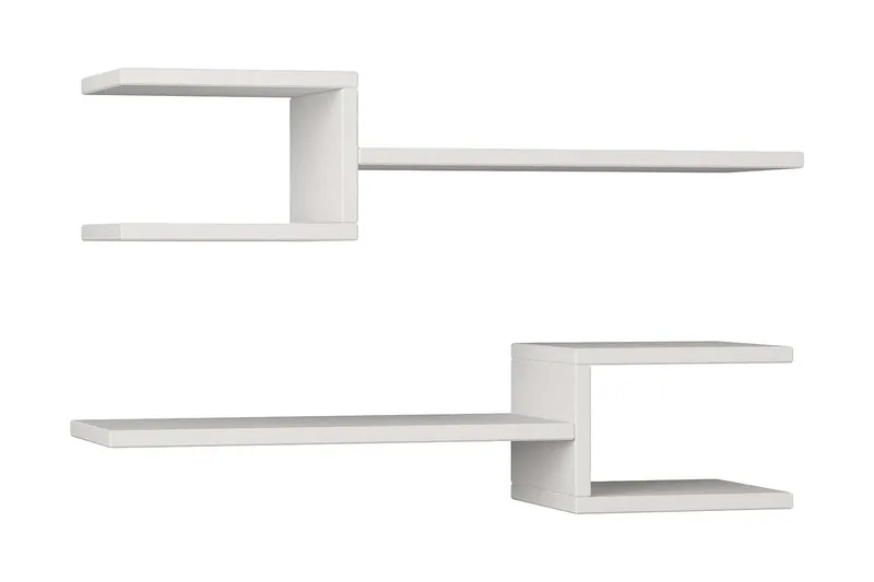 Decorta Vägghylla - Vit - Products - Förvaring - Småförvaring - Väggförvaring