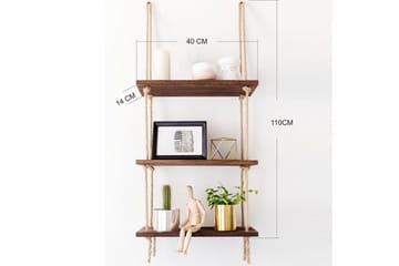 Evila Rephylla Trä - Trä - Products - Förvaring - Småförvaring - Väggförvaring