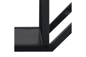 Hasslevik Vägghylla 77x20 cm 4 Hyllor - Svart/Matt Svart - Products - Förvaring - Småförvaring - Väggförvaring