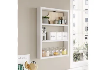 Rinorea Vägghylla 43,2x60 cm - Vit - Products - Förvaring - Småförvaring - Väggförvaring