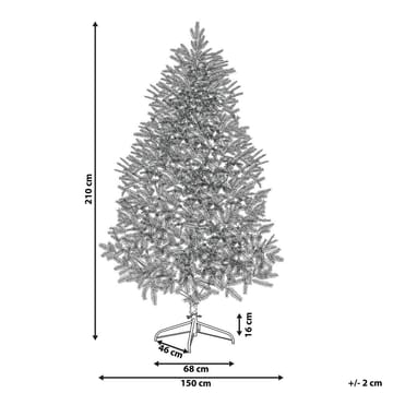 Konstgjord Julgran Farnham - Rosa 150x150x210 cm - Products - Inredning - Dekoration & inredningsdetaljer - Julpynt & juldekoration - Plastgran