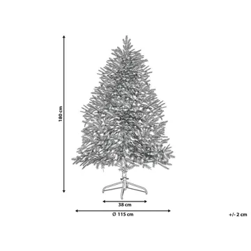 Konstgjord Snöig Julgran Brisco - 115x115x180 cm - Products - Inredning - Dekoration & inredningsdetaljer - Julpynt & juldekoration - Plastgran