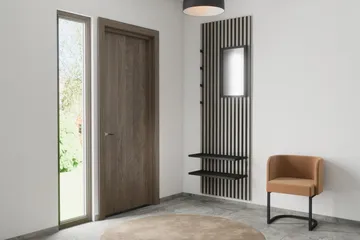 Nimes Vägghängd Spegel 35x72,5 cm - Svart - Products - Inredning - Spegel - Väggspegel