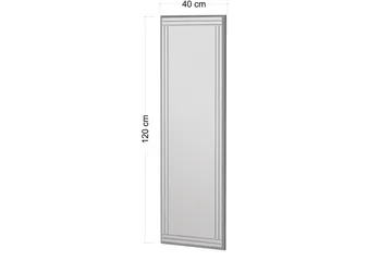 Pauli Spegel 40 cm Rektangulär - Vit - Products - Inredning - Spegel - Hallspegel