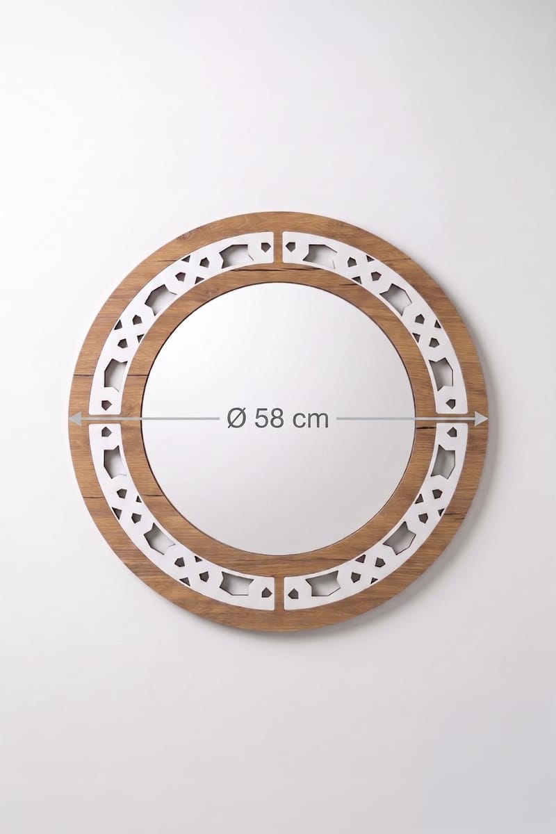 Zayra Väggspegel Rund 58 cm - Products - Inredning - Spegel - Väggspegel