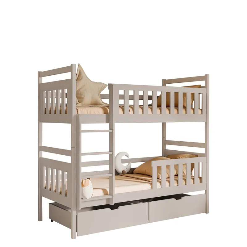 Bridgeorth Våningssäng Två Liggplatser 90x190 cm, Beige