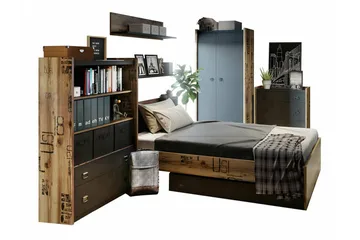 Rathmore Möbelset För Barnrum - Grå - Products - Möbler - Barnmöbler - Barnmöbelset