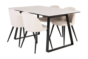 Admira Matgrupp med 4 Valera Matstol Manchester - Products - Möbler - Bord & matgrupp - Matgrupp