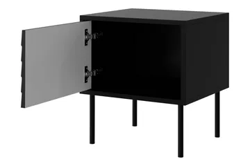 Belonger Sängbord 45 cm - Svart - Products - Möbler - Bord & matgrupp - Avlastningsbord & sidobord - Sängbord & nattduksbord