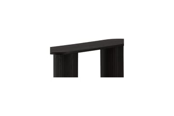 Bianca Sidobord 130x40x72 cm Oval - Svart - Products - Möbler - Bord & matgrupp - Avlastningsbord & sidobord - Brickbord & småbord
