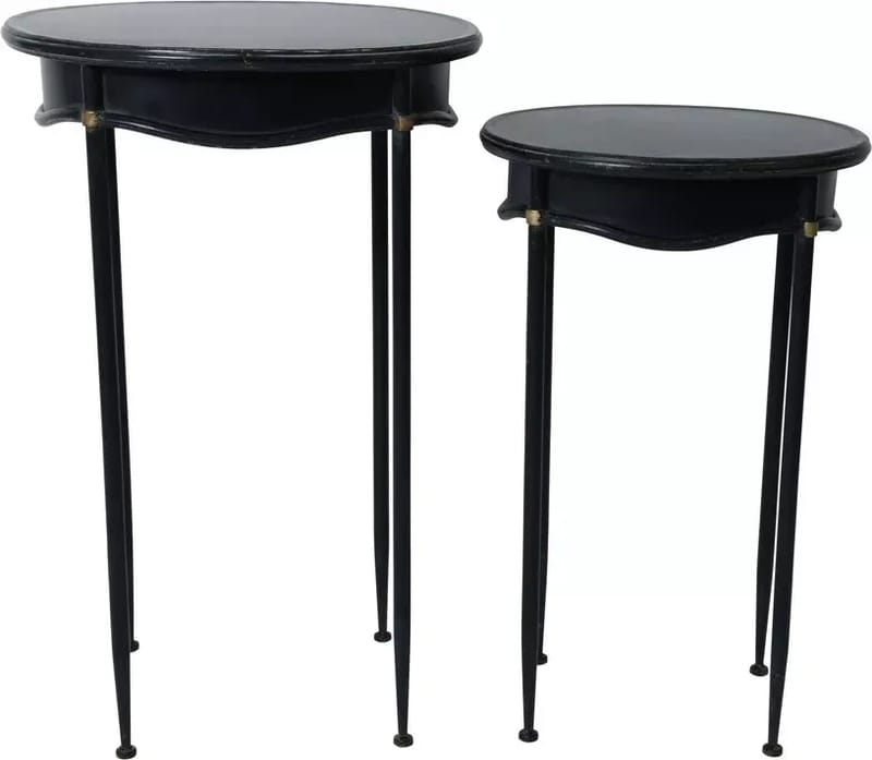 Charlestown Satsbord vintage, Svart