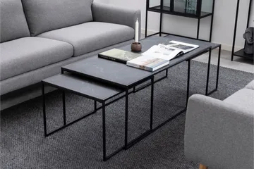 Elgrau Soffbord 120x60 cm - Svart - Products - Möbler - Bord & matgrupp - Avlastningsbord & sidobord - Satsbord