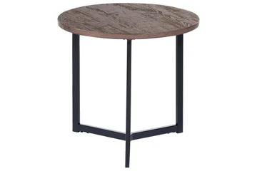 Filmore Sidobord 39 cm - Mörkt trä/Svart - Products - Möbler - Bord & matgrupp - Avlastningsbord & sidobord - Brickbord & småbord