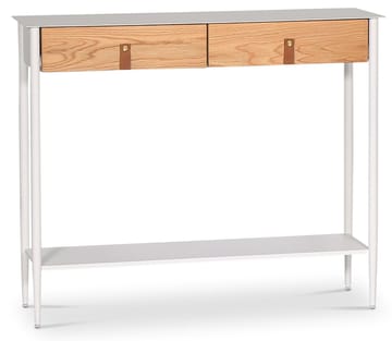 Flash konsolbord 100 x 31 cm - Vit/oljad ek - Vit/oljad ek - Products - Möbler - Bord & matgrupp - Avlastningsbord & sidobord - Konsolbord & hallbord