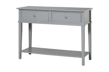 Franklin Konsollbord 104 cm Grå - Dorel Home - Products - Möbler - Bord & matgrupp - Avlastningsbord & sidobord - Konsolbord & hallbord
