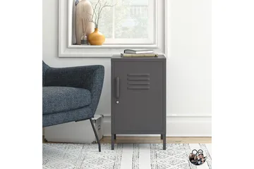 Franklin Sidobord 38x40 cm Grå - Dorel Home - Products - Möbler - Bord & matgrupp - Avlastningsbord & sidobord - Brickbord & småbord