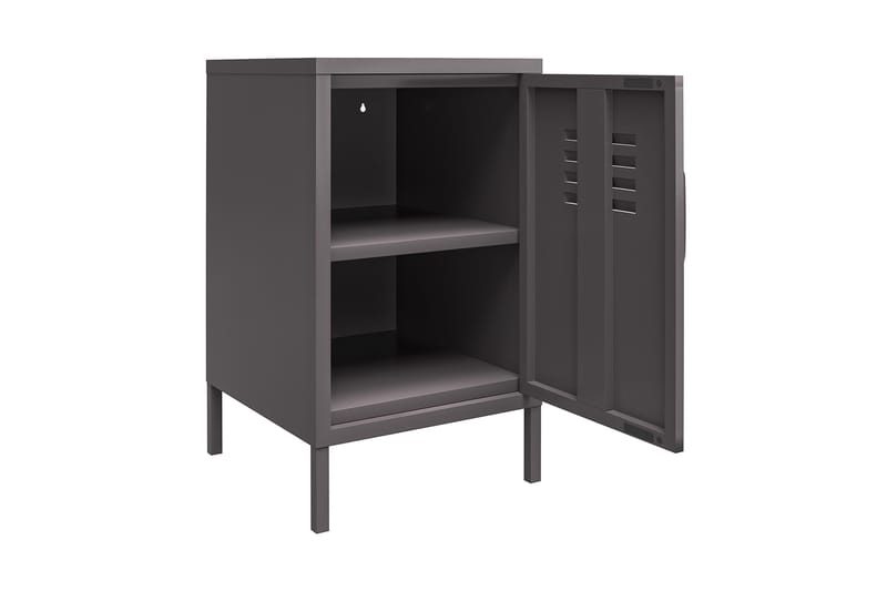 Franklin Sidobord 38x40 cm Grå - Dorel Home - Products - Möbler - Bord & matgrupp - Avlastningsbord & sidobord - Brickbord & småbord