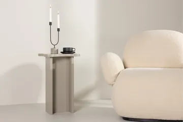 Molde Sidobord 42x30 cm - Beige - Products - Möbler - Bord & matgrupp - Avlastningsbord & sidobord - Piedestal & blompiedestal