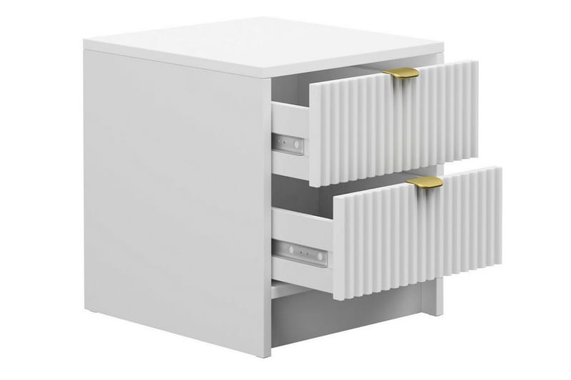 Novaj Sängbord 35 cm - Vit - Products - Möbler - Bord & matgrupp - Avlastningsbord & sidobord - Sängbord & nattduksbord