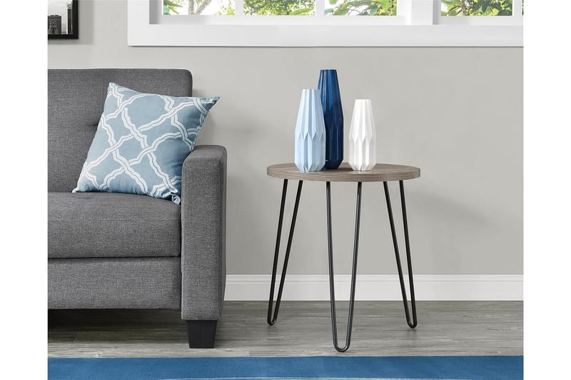 Owen Sidobord 50 cm Grå - Dorel Home - Products - Möbler - Bord & matgrupp - Avlastningsbord & sidobord - Brickbord & småbord