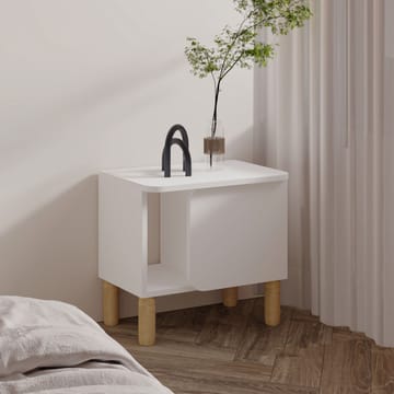 Relento Nattduksbord 50x48,6x30 cm - Vit - Products - Möbler - Bord & matgrupp - Avlastningsbord & sidobord - Sängbord & nattduksbord