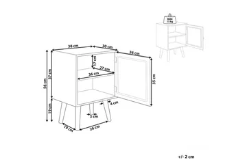 Sängbord Almo - Products - Möbler - Bord & matgrupp - Avlastningsbord & sidobord - Sängbord & nattduksbord