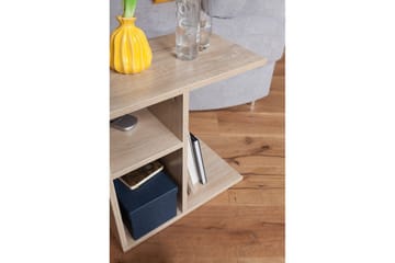 Sido bord Wohnling folierad spånskiva 50 cm, modern loftstil Sonoma - Sonoma - Products - Möbler - Bord & matgrupp - Avlastningsbord & sidobord - Brickbord & småbord