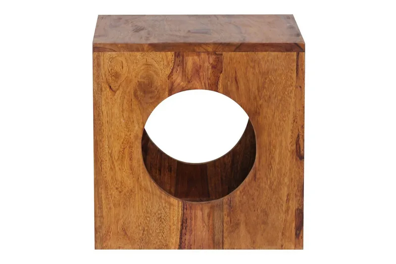 Sido bord Wohnling Massivt trä kub förvaringsutrymme lantstil