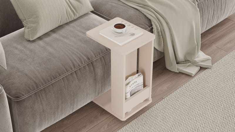 Solven Sidobord 32x42x55 cm - Sand - Products - Möbler - Bord & matgrupp - Avlastningsbord & sidobord - Brickbord & småbord