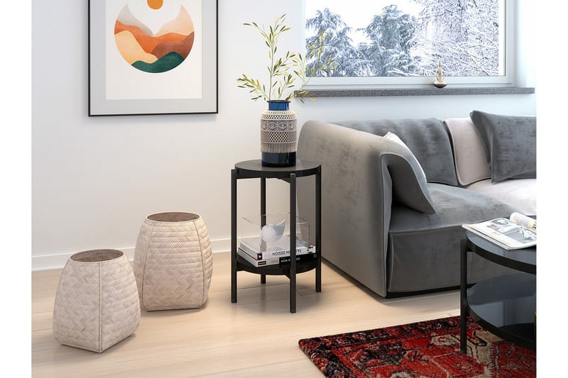 Staffin Sidobord Black - Products - Möbler - Bord & matgrupp - Avlastningsbord & sidobord - Brickbord & småbord