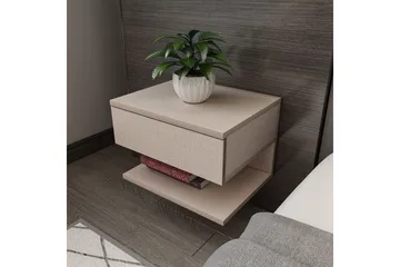 Telo Sängbord 45 cm - Beige - Products - Möbler - Bord & matgrupp - Avlastningsbord & sidobord - Sängbord & nattduksbord