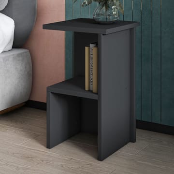 Tunel Nattduksbord 29,6x50x29,6 cm - Antracit - Products - Möbler - Bord & matgrupp - Avlastningsbord & sidobord - Sängbord & nattduksbord