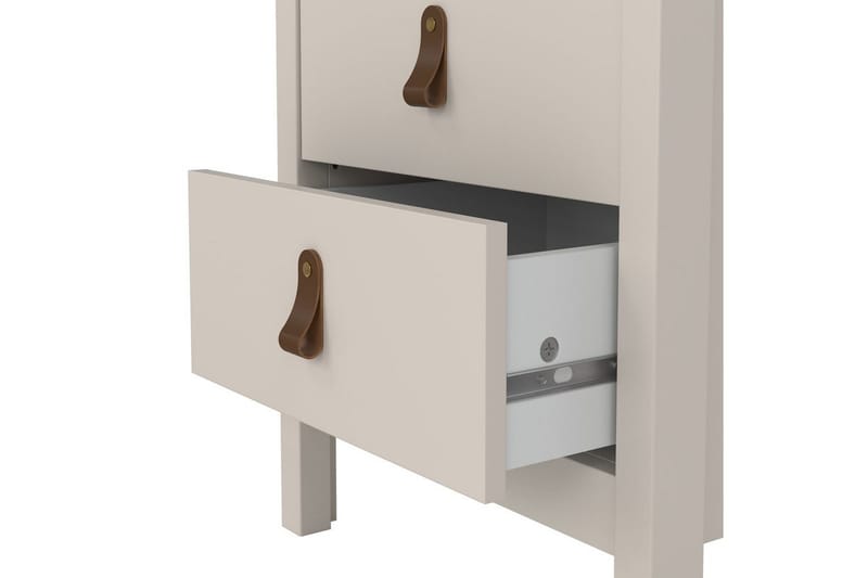 Vallvidera Sängbord 44 cm - Beige - Products - Möbler - Bord & matgrupp - Avlastningsbord & sidobord - Sängbord & nattduksbord