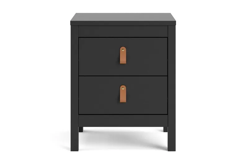 Vallvidera Sängbord 44 cm, Svart