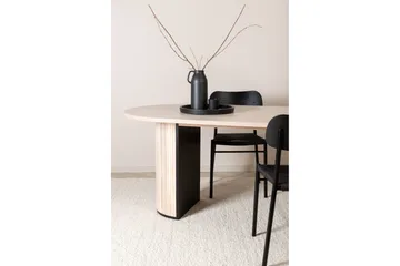 Bianca Matbord 200 cm Ovalt - Beige - Products - Möbler - Bord & matgrupp - Matbord & köksbord