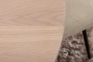 Bianca Matgrupp 110 cm Rund med 4 Polar stolar - Svart - Products - Möbler - Bord & matgrupp - Matgrupp