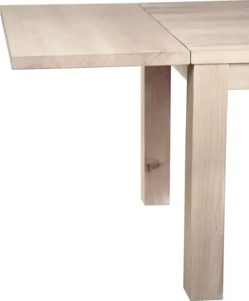 Quebec Klaff 50x100 cm - Vitpigmenterad ek - Vitpigmenterad ek - Products - Möbler - Bord & matgrupp - Bordstillbehör - Illäggsskiva