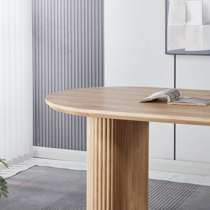 Callum matbord 180x90 cm - Ek foliering - Ekfoliering - Products - Möbler - Bord & matgrupp - Matbord & köksbord