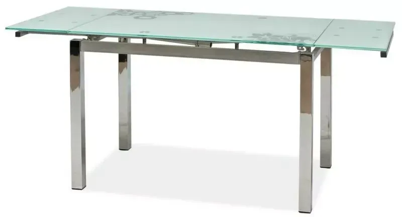 Cameron 110-170 cm matbord - Krom, Krom